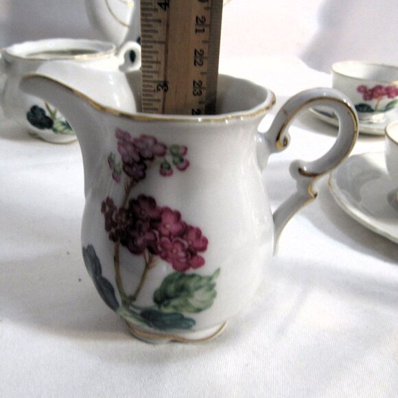 Vintage Tea Set Cherry Blossom SGK China Occupided Japan - Picture 12 of 14
